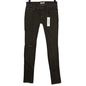 L’Agence Distressed Skinny Jeans NWT Brown